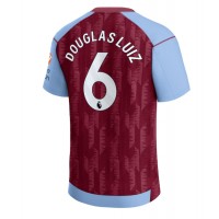Camisa de time de futebol Aston Villa Douglas Luiz #6 Replicas 1º Equipamento 2023-24 Manga Curta